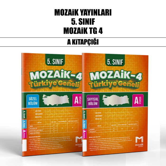 MOZAİK 05.SINIF TÜRKİYE GENELİ SAY/SÖZ 4-A -25-26